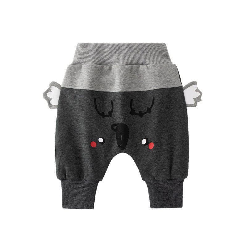 Yellow Tiger Baby Harem Pants for 0-2 Years Old