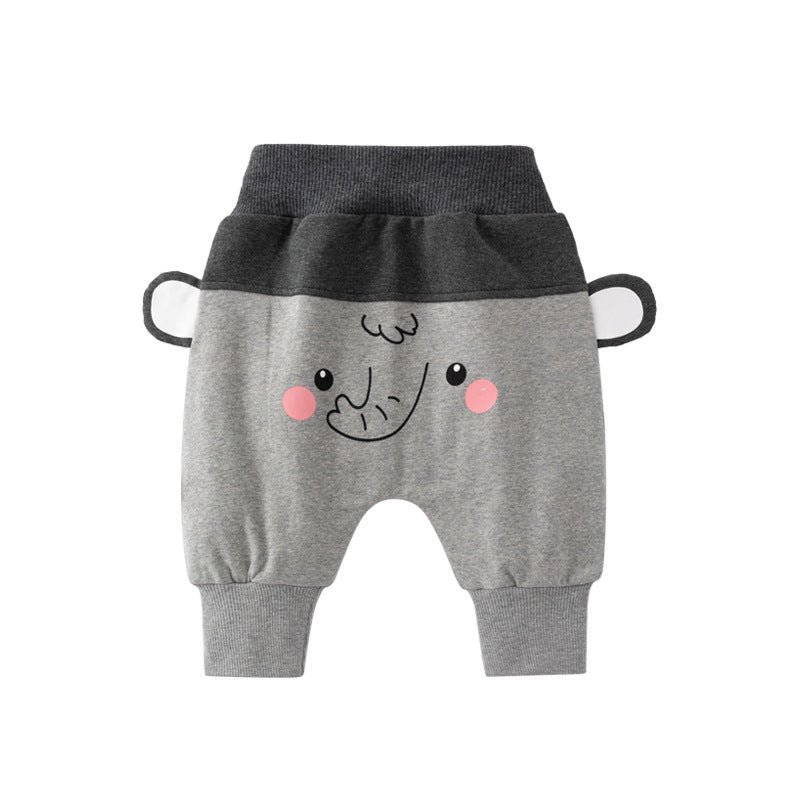 Yellow Tiger Baby Harem Pants for 0-2 Years Old
